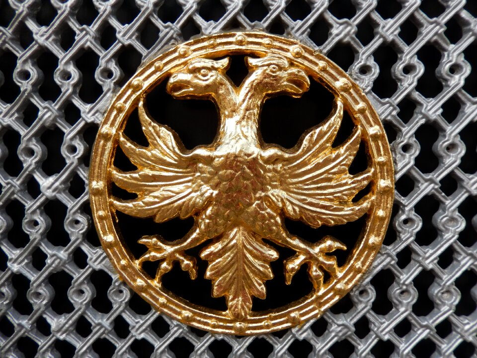 Framework escutcheon eagle