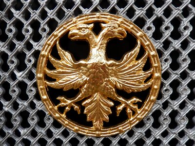 Framework escutcheon eagle