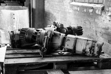 Tools factory old photo