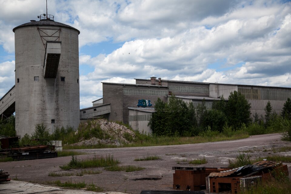 Building factory industrial