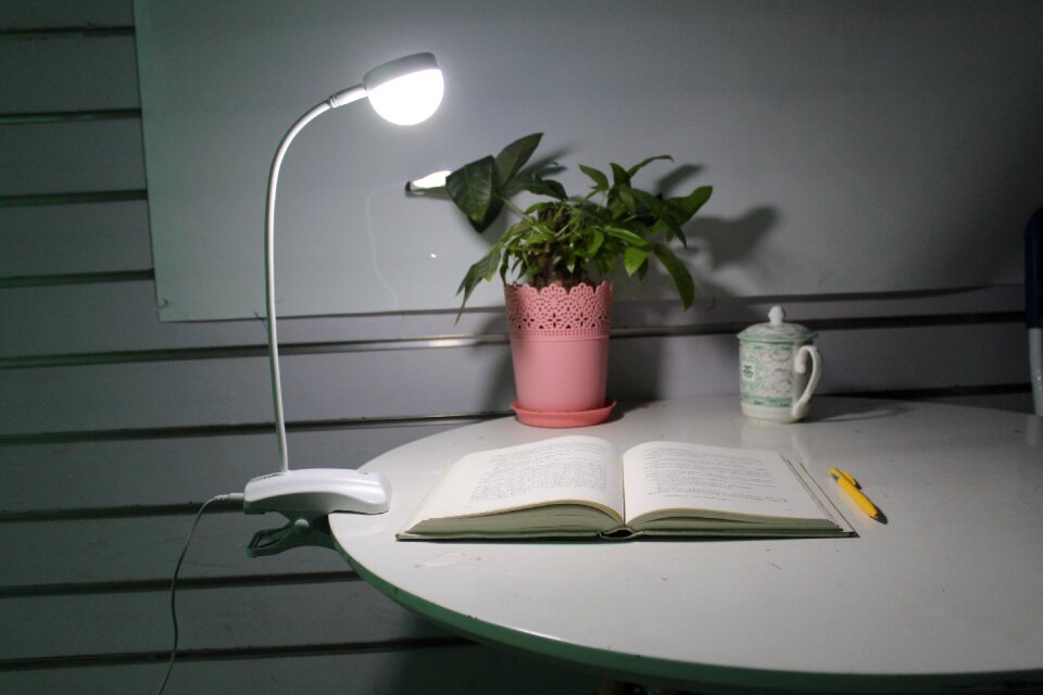 Open the book reed late at night
