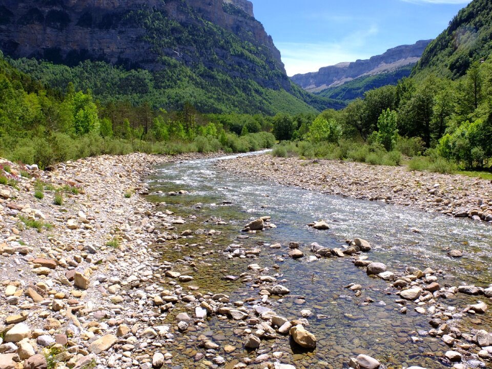 Ordesa national park water aragonese pyrenees