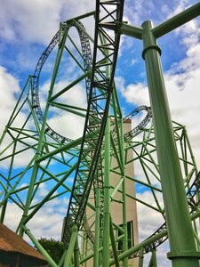 Hansa country theme park roller coaster