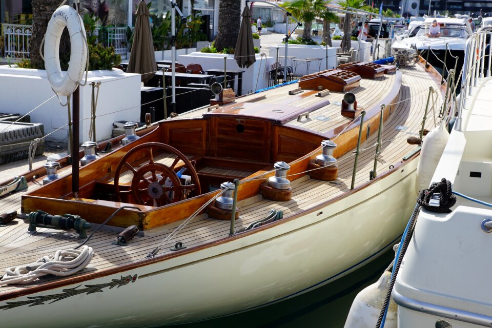 Water luxury yacht