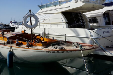 Water luxury yacht photo
