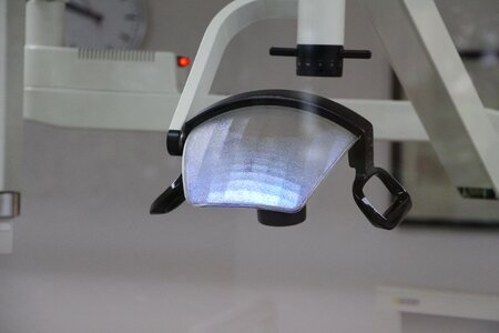 Practical lamp dentist dental instruments photo