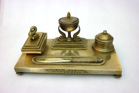 Bureau antique bronze