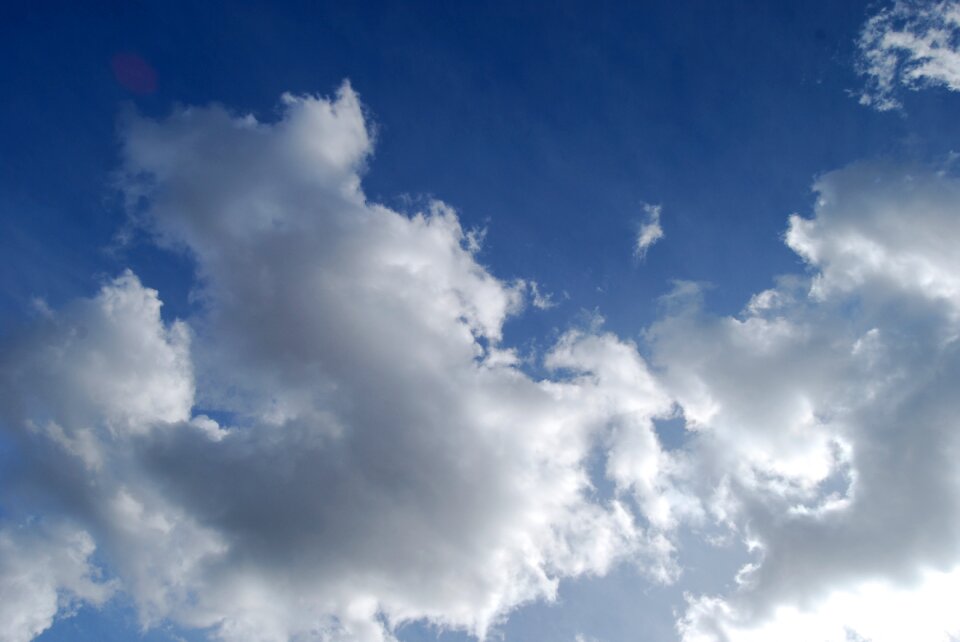 Blue blue sky nature