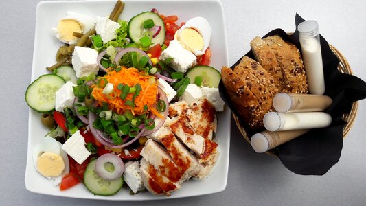 Court delicious salad