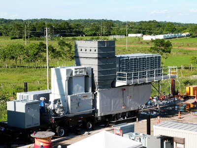 Turbine gas portable