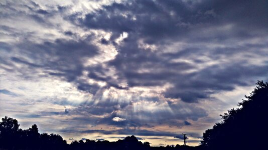 Morgenstimmung sunrise clouds form