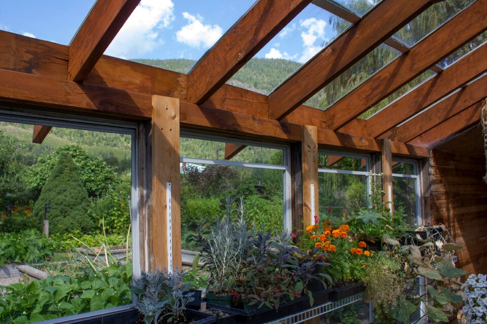 Hobby florist glasshouse