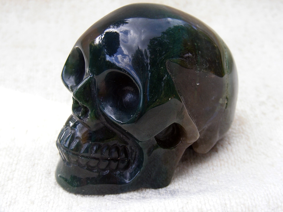 Crystals agate death
