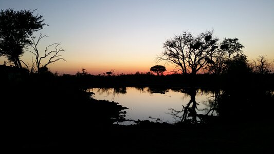 Nature landscapes evening sky