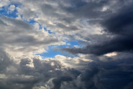 Sky blue atmosphere