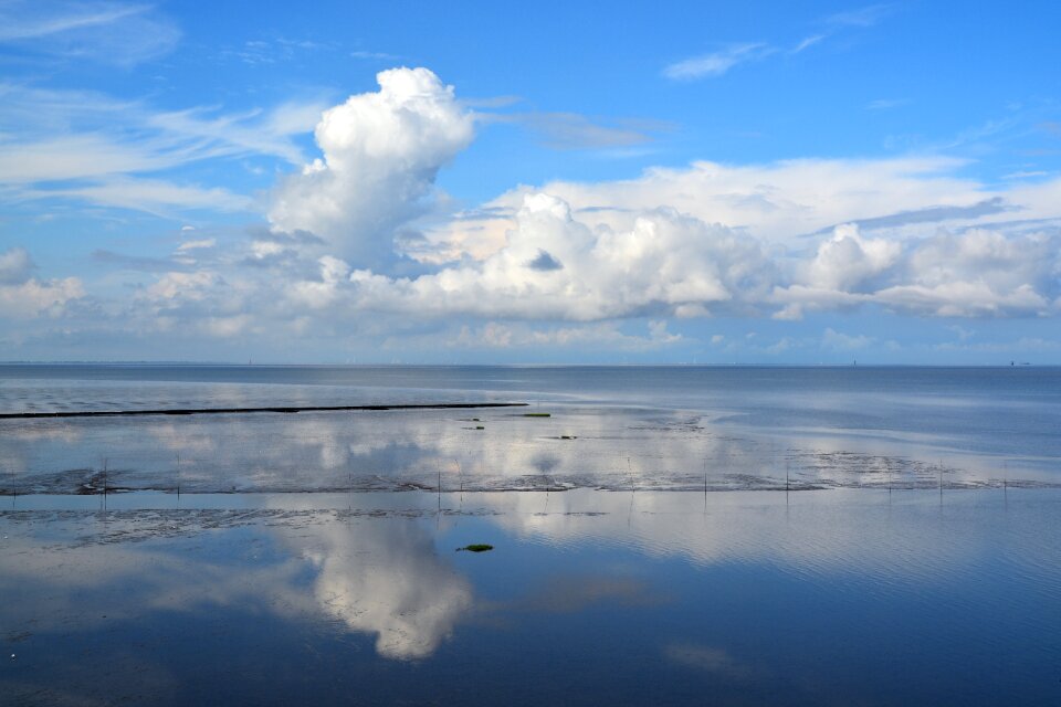 Water blue sea