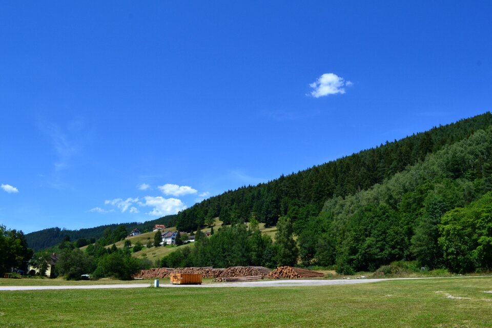 Summer holiday black forest mountains