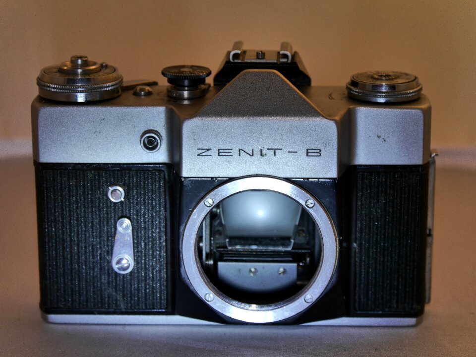 Zenit b vintage- camera slr camera