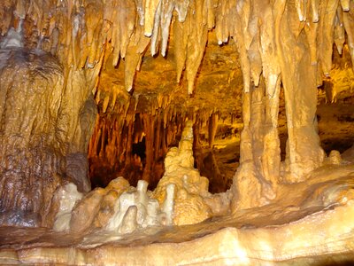 Stalagmites geology rocks photo