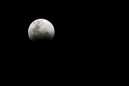 Eclipse night sky