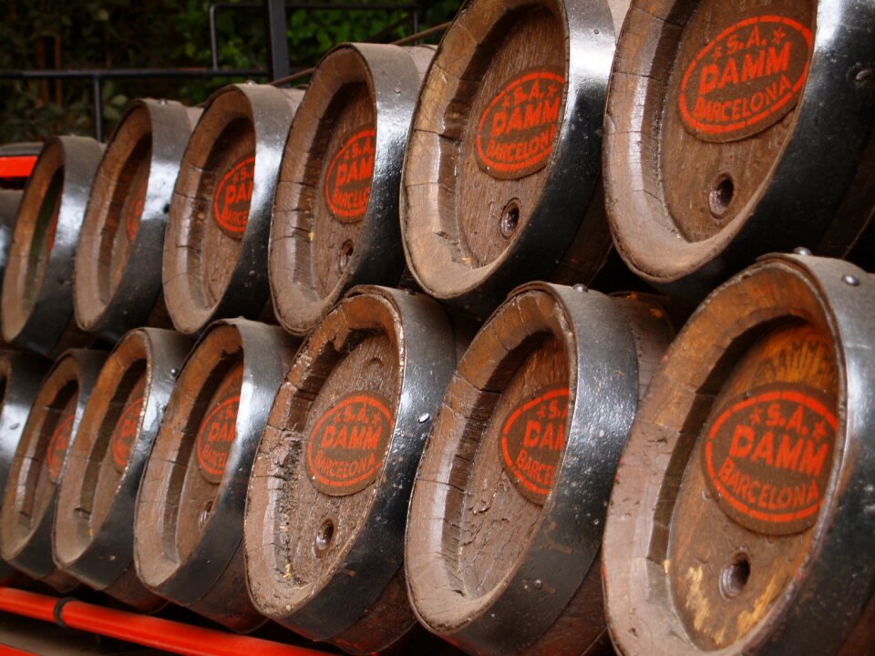 Barrel vintage alcohol