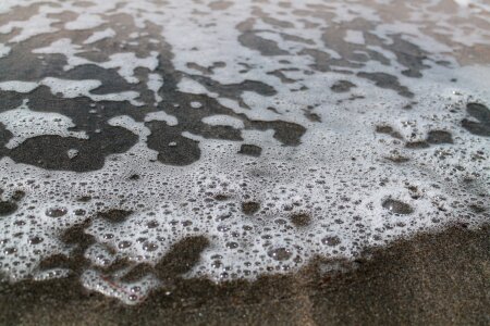 Foam bladder beach