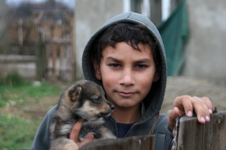 Children transcarpathia boy