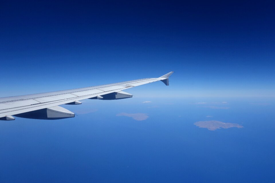 Aircraft sky wing
