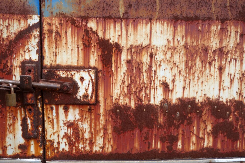 Rust metal background