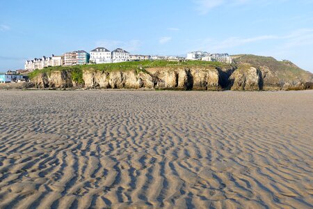 Cornwall coast england photo