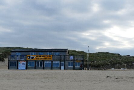 Cornwall coast england photo