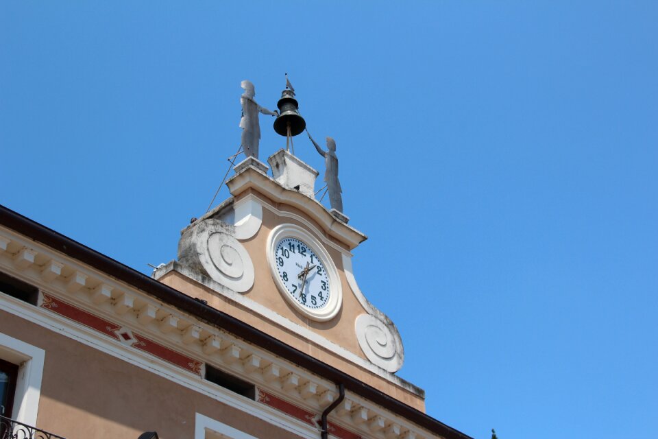 Clock clock tower mediterranean