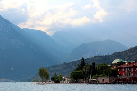 Lakeside italy monte brione photo