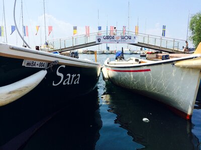 Boats port water
