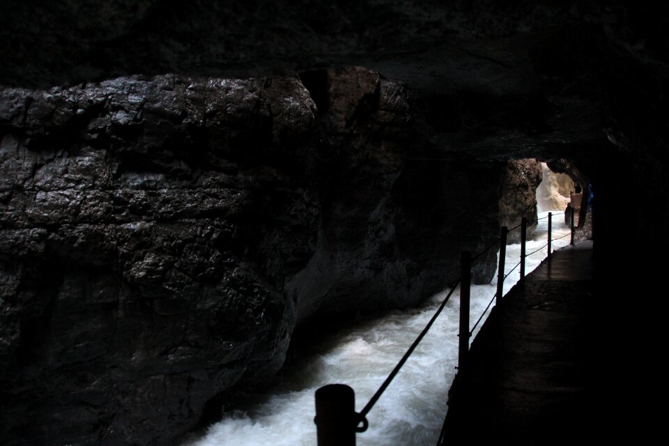 Garmisch partenkirchen gorge rock