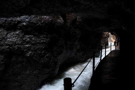 Garmisch partenkirchen gorge rock