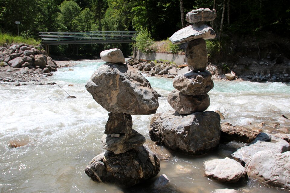 Stacked stack stones