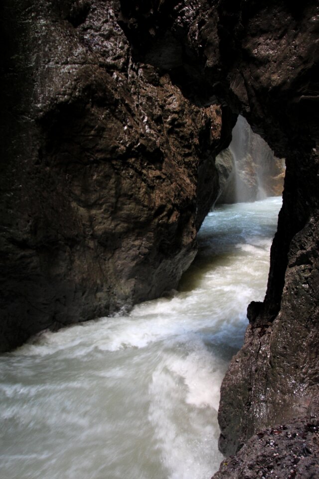 Garmisch partenkirchen gorge rock