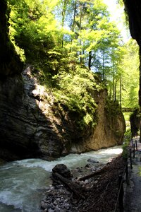 Garmisch partenkirchen gorge rock