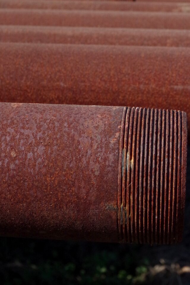 Rusted industry industrial