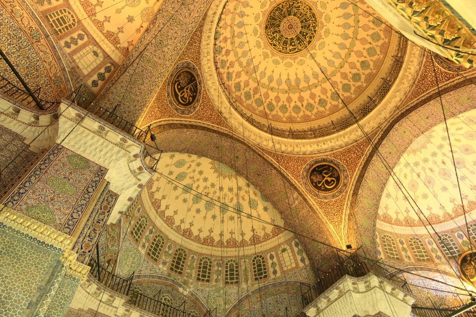 Roof painting interior