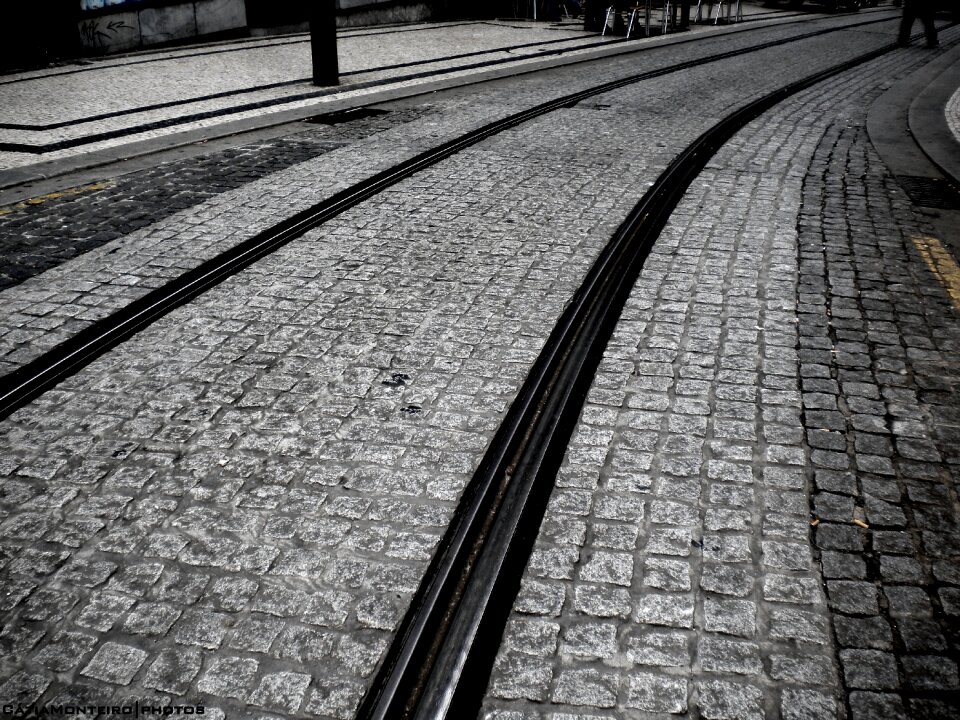 Tourist ground pavement