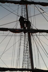 Sail mast boat photo