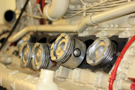 Museum piston engine
