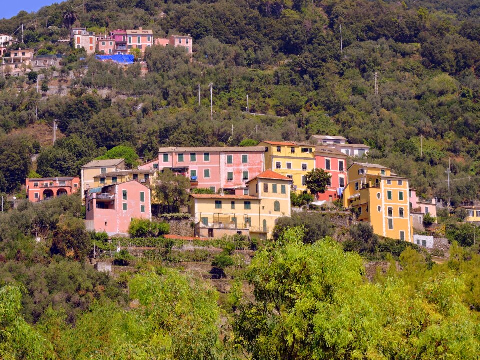 Italy houses colors