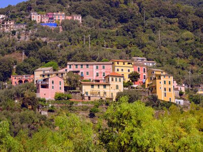 Italy houses colors photo