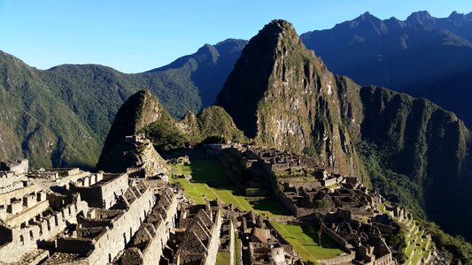 Inca andes wayna picchu