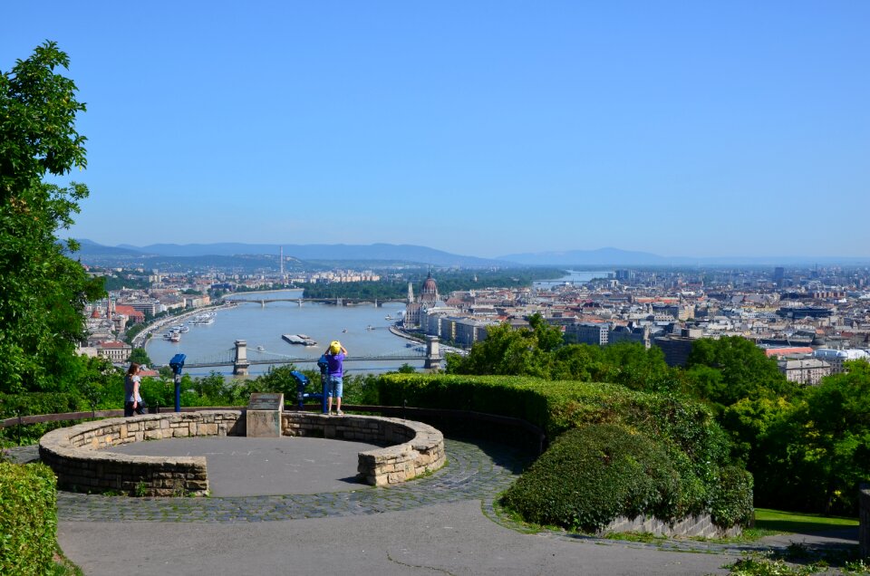 Budapest gellért hill the parliament