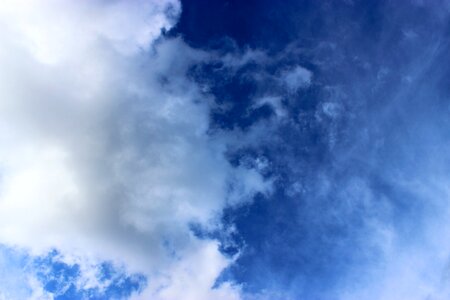 Blue sky blue sky clouds clouds photo