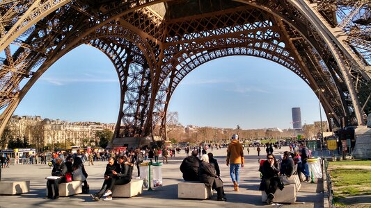 Eiffel tower france landscape